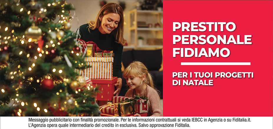 Agenzia Vicario Massimiliano Fiditalia | Arezzo | Prestito Personale Fidiamo - Ti aspettiamo per realizzare i tuoi progetti. Messaggio pubblicitario con finalità promozionale. Per le informazioni contrattuali si veda IEBCC in Agenzia o su Fiditalia.it. L’Agenzia opera quale intermediario del credito in esclusiva. Salvo approvazione Fiditalia.